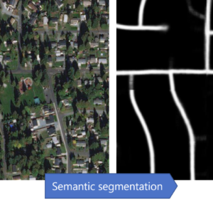 Two types of maps side by side