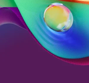 Ribbons of color