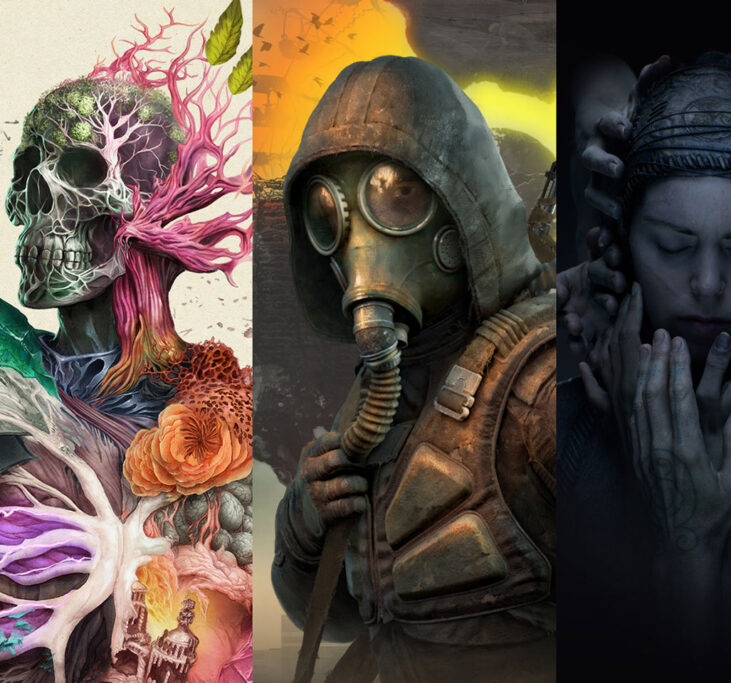 Three game characters