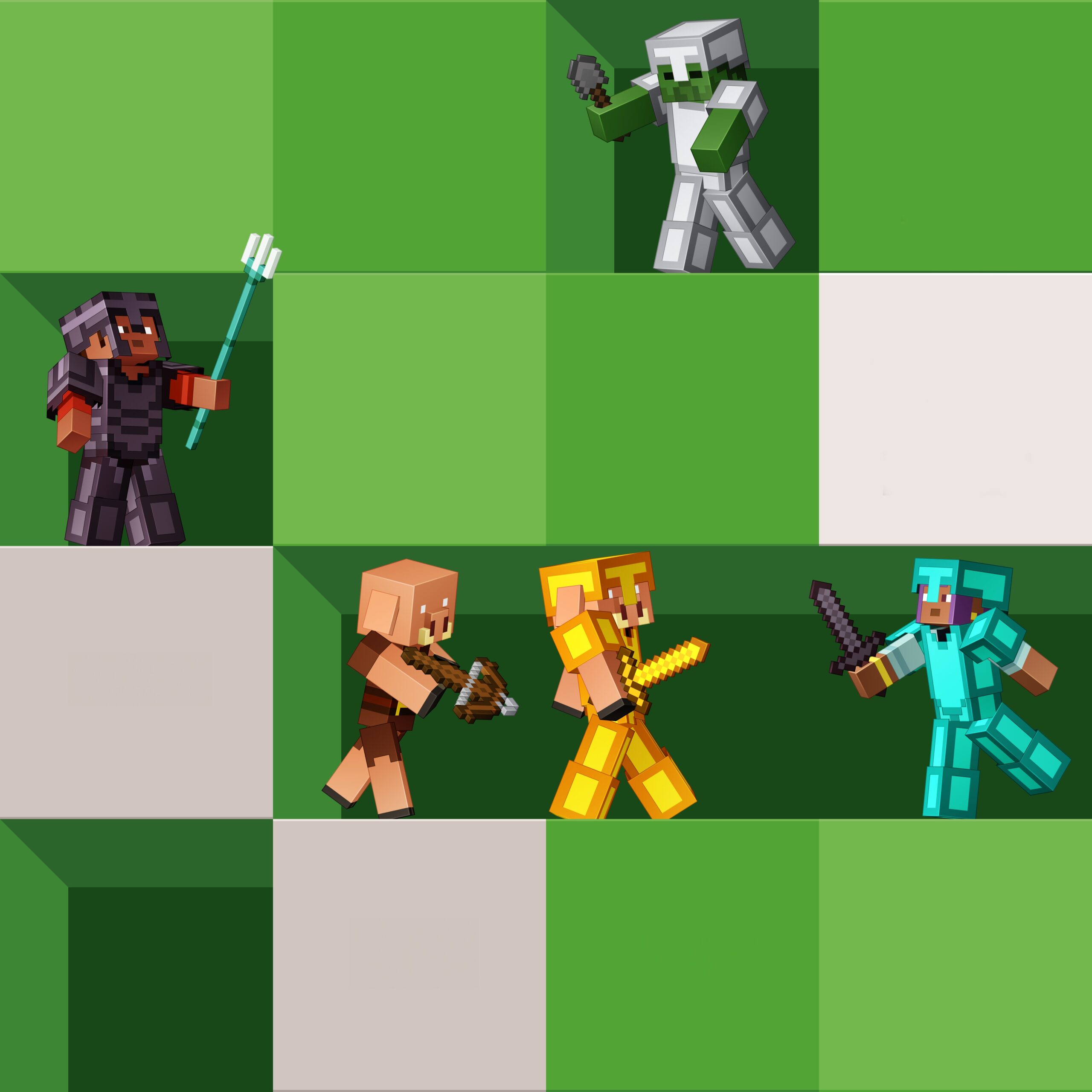 Alle Minecraft Charaktere