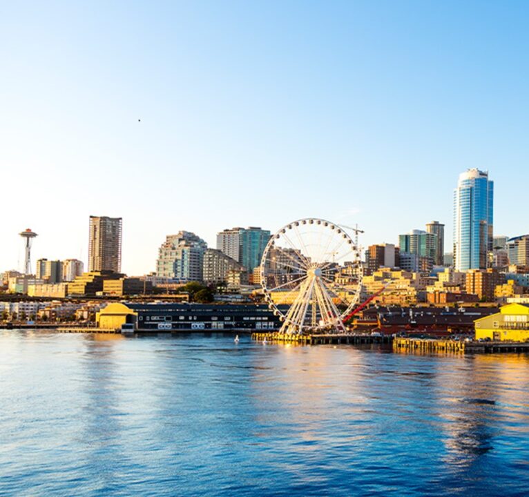 Skyline of the city of Seattle