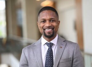 Portrait of Jay James of Auburn University.