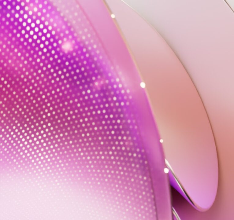 Abstract shapes of different colors