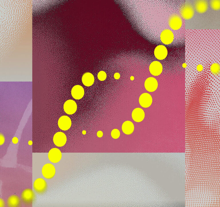 Illustration of DNA molecule.