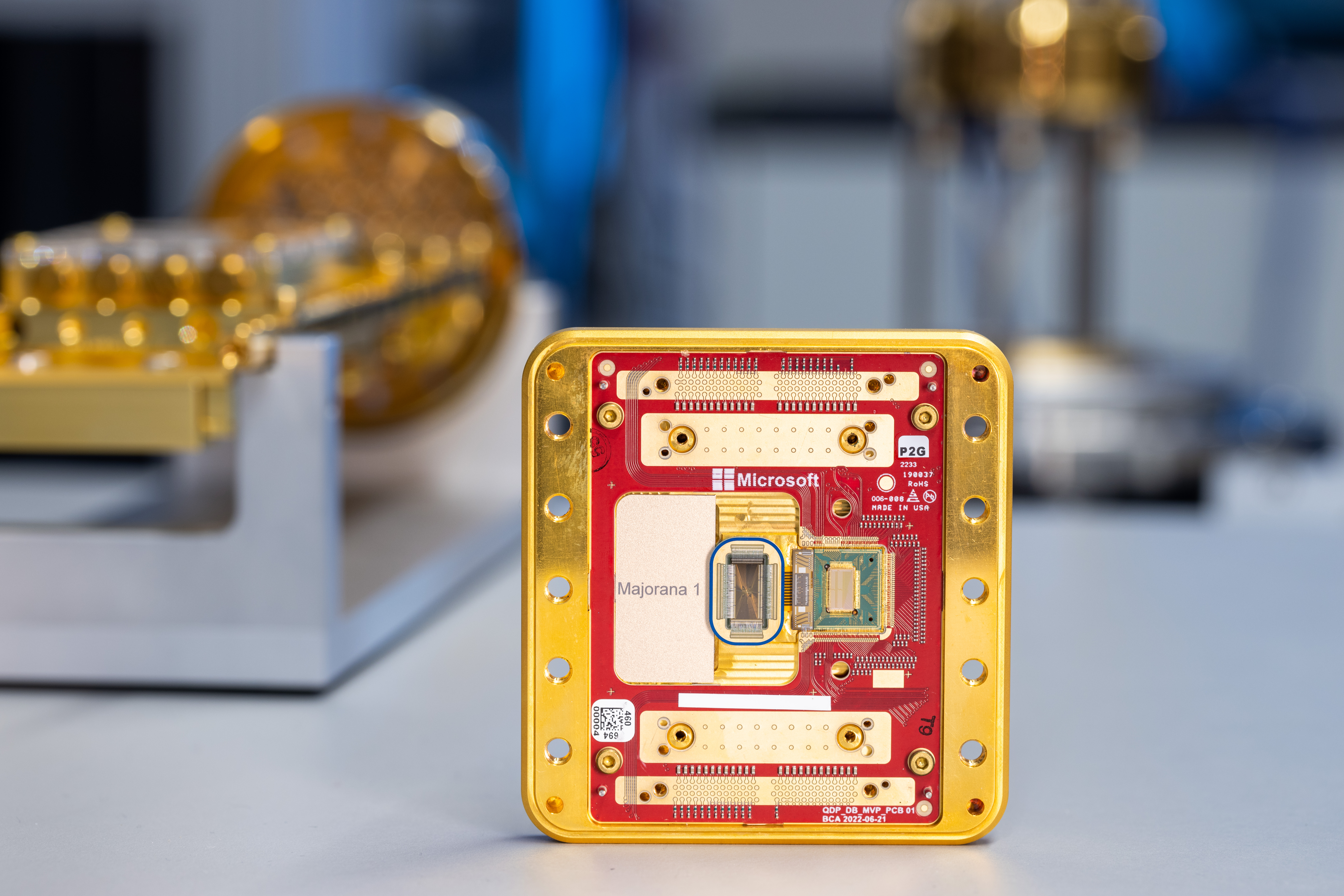 Majorana 1 quantum chip